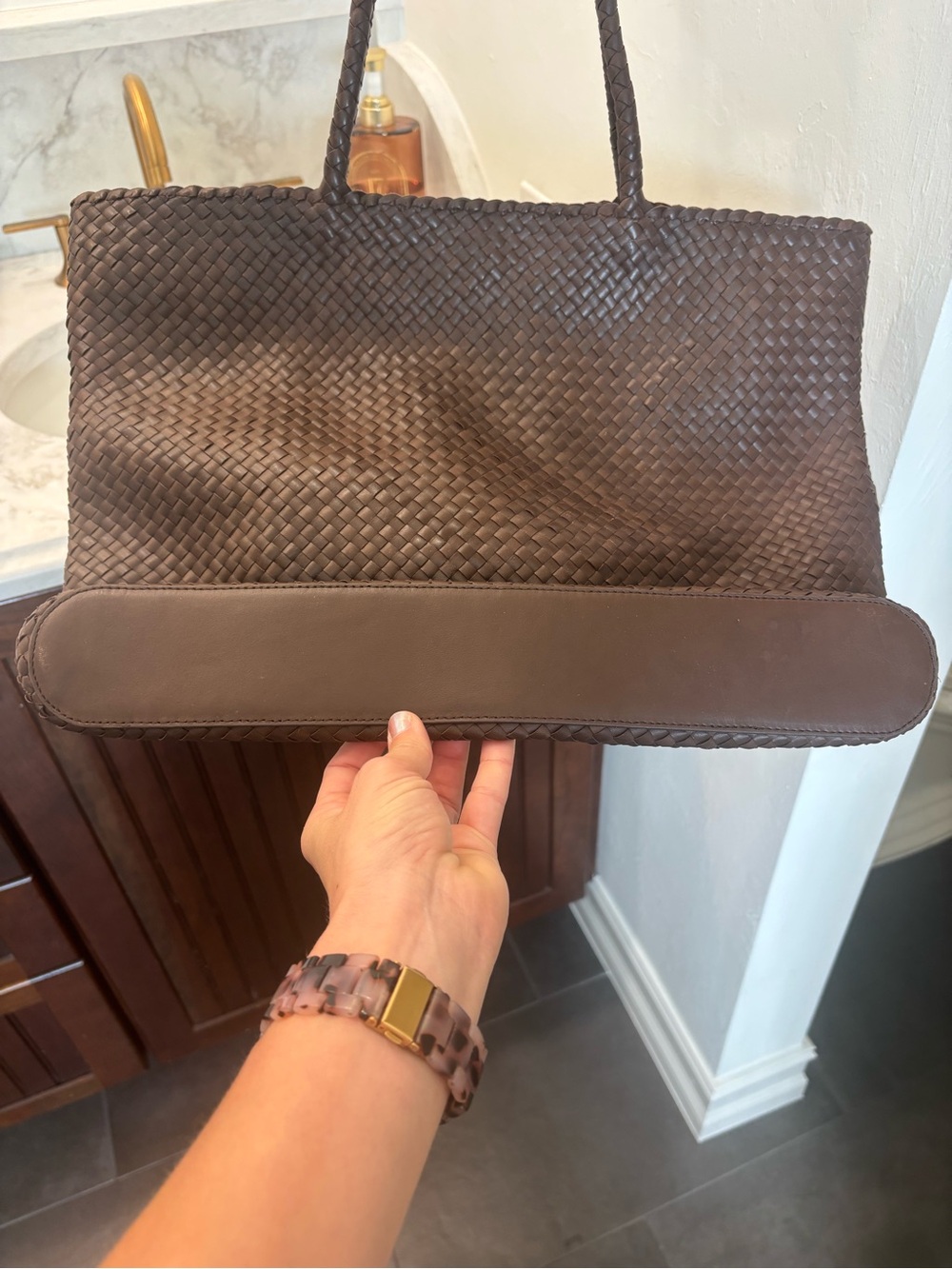 Quince Siena Women Tote - Picture 4 of 7